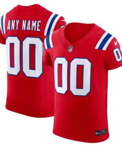New England Patriots Nike Vapor F.U.S.E. Elite Custom Jersey – Red