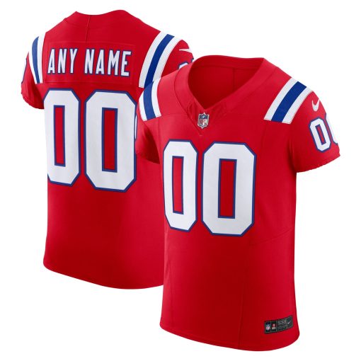 New England Patriots Nike Vapor F.U.S.E. Elite Custom Jersey – Red