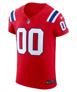 Alternative view of New England Patriots Nike Vapor F.U.S.E. Elite Custom Jersey – Red