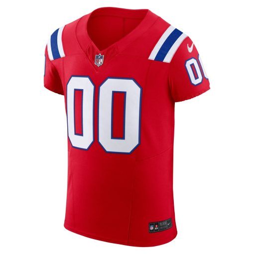 New England Patriots Nike Vapor F.U.S.E. Elite Custom Jersey – Red - Image 2