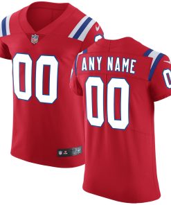 New England Patriots Nike Vapor Untouchable Custom Elite Jersey – Red