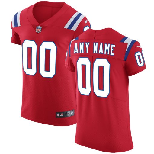 New England Patriots Nike Vapor Untouchable Custom Elite Jersey – Red