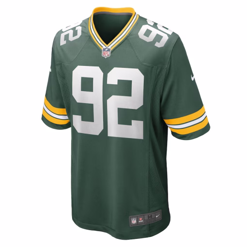 Men’s Green Bay Packers Reggie White Nike Green Retired Player Game Jersey - Image 2
