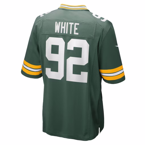 Men’s Green Bay Packers Reggie White Nike Green Retired Player Game Jersey - Image 3