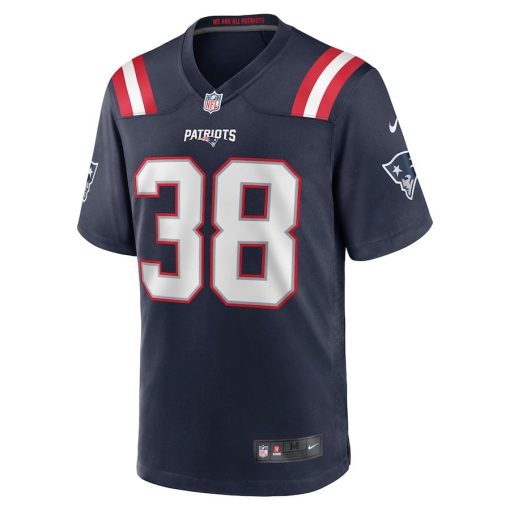 Rhamondre Stevenson New England Patriots Nike Game Jersey – Navy - Image 2
