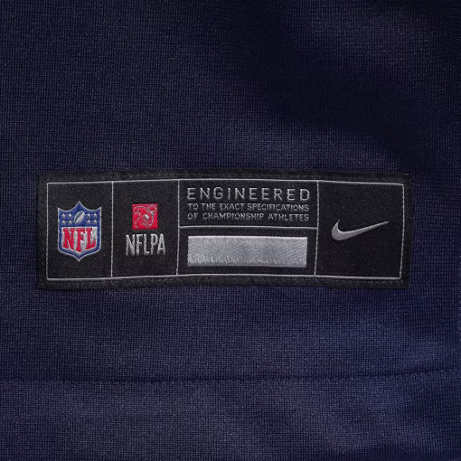 Rhamondre Stevenson New England Patriots Nike Game Jersey – Navy - Image 6