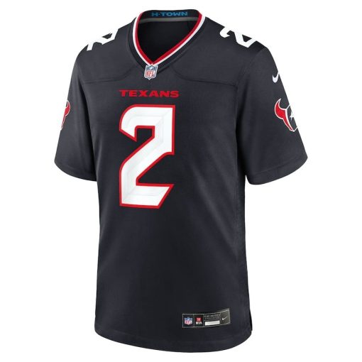 Robert Woods Houston Texans Nike Team Game Jersey – Navy - Image 2