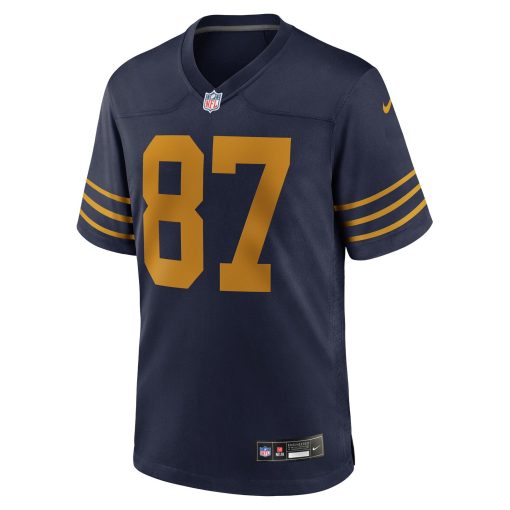 Romeo Doubs Green Bay Packers Nike The 1923 Classic Game Jersey – Navy - Image 2