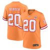 Ronde Barber  Tampa Bay Buccaneers Nike 50th Season Game Jersey – Creamsicle