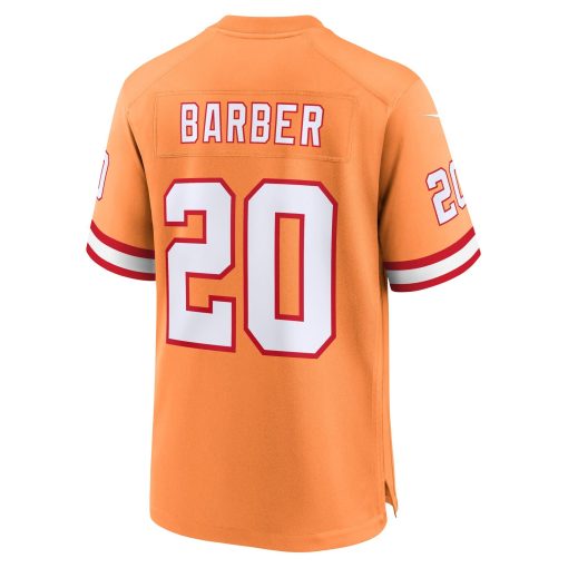 Ronde Barber  Tampa Bay Buccaneers Nike 50th Season Game Jersey – Creamsicle - Image 3