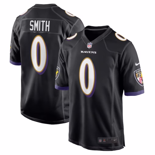 Roquan Smith Baltimore Ravens Nike Team Game Jersey – Black