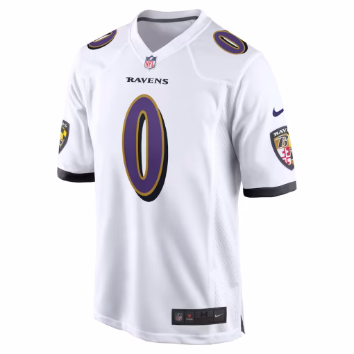 Roquan Smith Baltimore Ravens Nike Game Jersey – White - Image 2