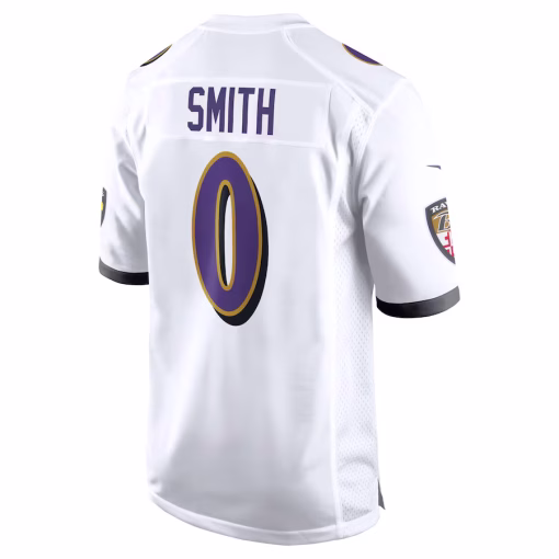 Roquan Smith Baltimore Ravens Nike Game Jersey – White - Image 3