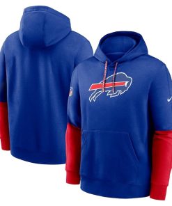 Buffalo Bills Nike 2024 Sideline Club Pullover Hoodie – Royal