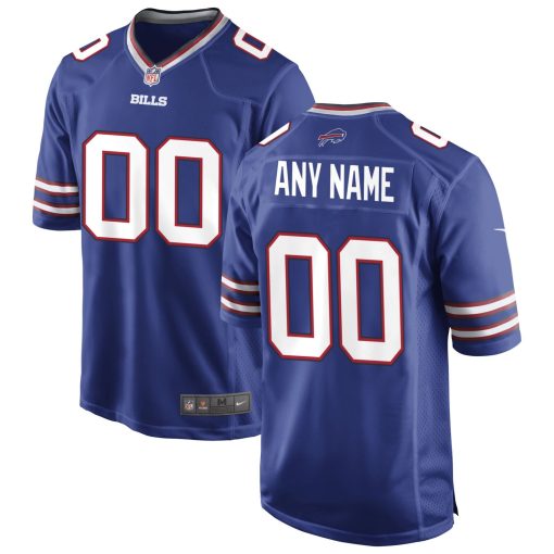 Buffalo Bills Nike Custom Game Jersey – Royal