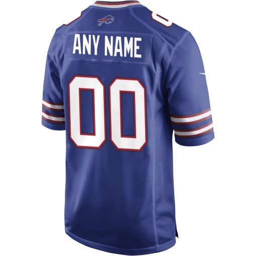 Buffalo Bills Nike Custom Game Jersey – Royal - Image 3