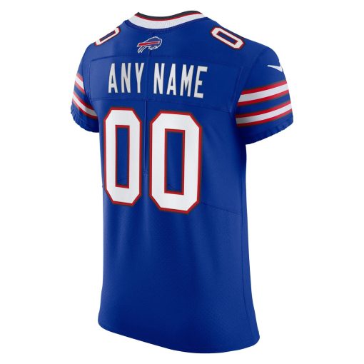 Buffalo Bills Nike Vapor Elite Custom Jersey – Royal - Image 3