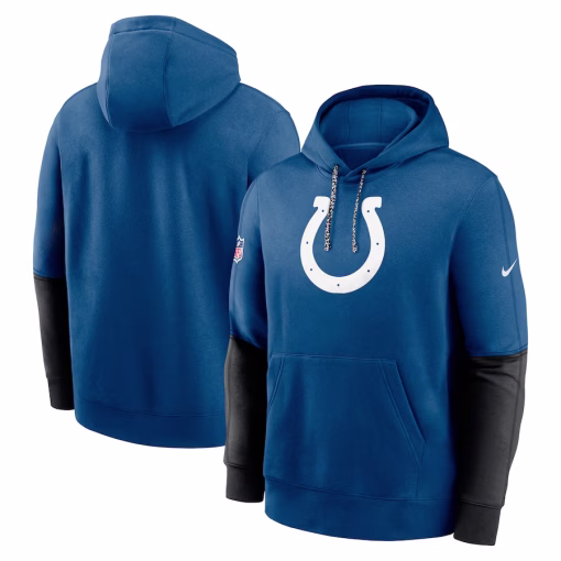 Indianapolis Colts Nike 2024 Sideline Club Pullover Hoodie – Royal
