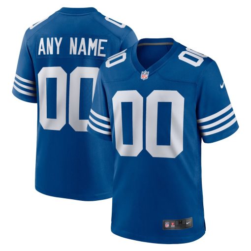 Indianapolis Colts Nike Alternate Custom Jersey – Royal
