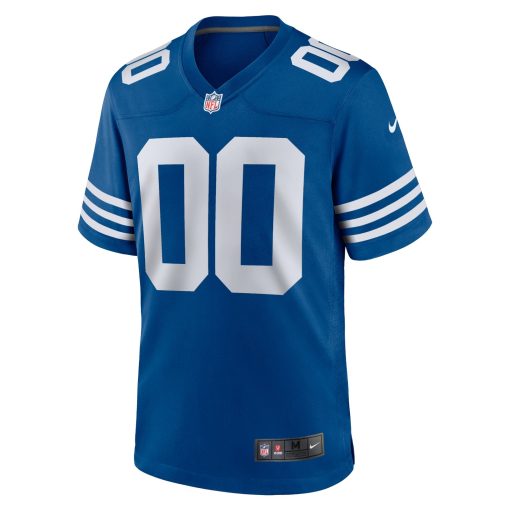 Indianapolis Colts Nike Alternate Custom Jersey – Royal - Image 2
