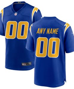 Los Angeles Chargers Nike Alternate Custom Game Jersey – Royal