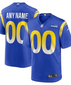 Los Angeles Rams Nike Custom Game Jersey – Royal
