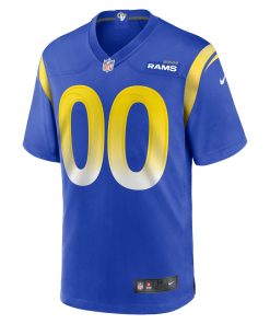 Alternative view of Los Angeles Rams Nike Custom Game Jersey – Royal
