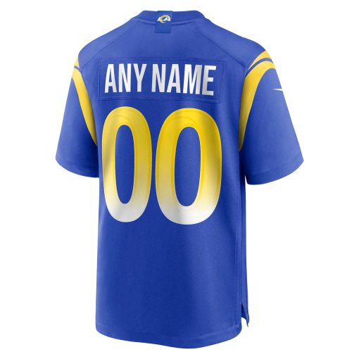 Los Angeles Rams Nike Custom Game Jersey – Royal - Image 3