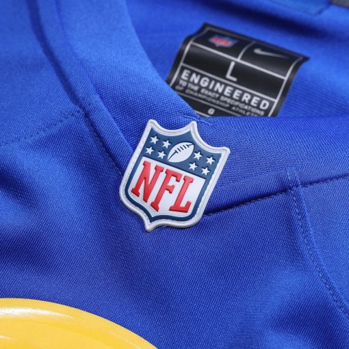 Los Angeles Rams Nike Custom Game Jersey – Royal - Image 4