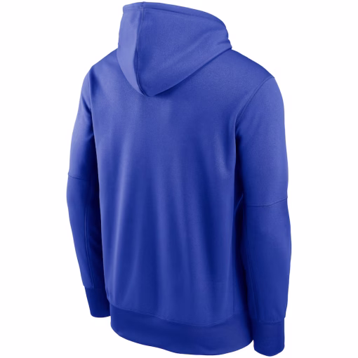 Los Angeles Rams Nike Primary Logo Therma Performance Pullover Hoodie – Royal - Image 3