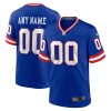 New York Giants Nike Classic Custom Game Jersey – Royal