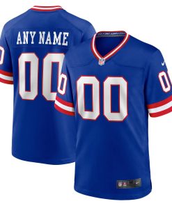 New York Giants Nike Classic Custom Game Jersey – Royal