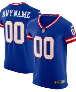 New York Giants Nike Classic Vapor Elite Custom Jersey – Royal