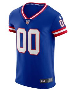 Alternative view of New York Giants Nike Classic Vapor Elite Custom Jersey – Royal