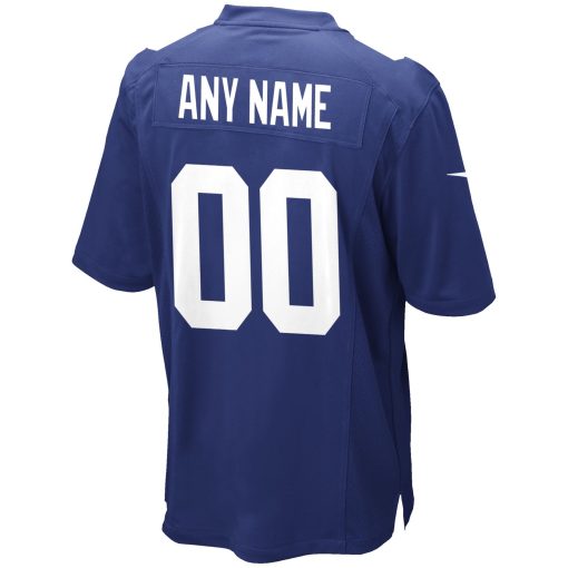 New York Giants Nike Custom Game Jersey – Royal - Image 3