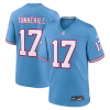 Ryan Tannehill Tennessee Titans Nike Oilers Throwback Alternate Game Player Jersey – Light Blue