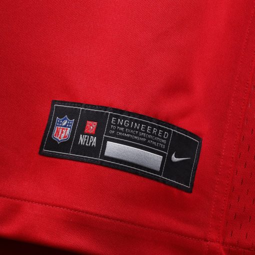San Francisco 49ers Nike Alternate Custom Game Jersey – Scarlet - Image 6