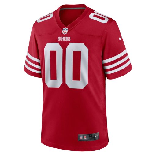 San Francisco 49ers Nike Custom Jersey – Scarlet - Image 2