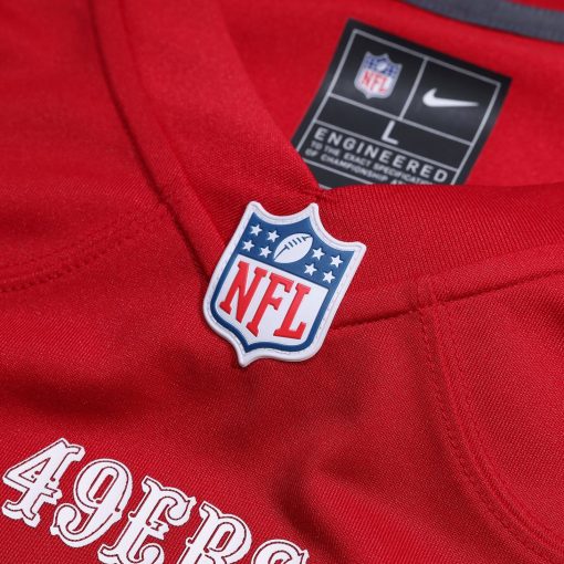 San Francisco 49ers Nike Custom Jersey – Scarlet - Image 4