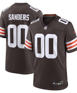 Shedeur Sanders Cleveland Browns Nike 2025 NFL Draft Game Jersey – Brown