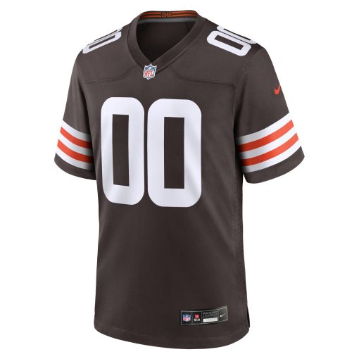 Shedeur Sanders Cleveland Browns Nike 2025 NFL Draft Game Jersey – Brown - Image 2