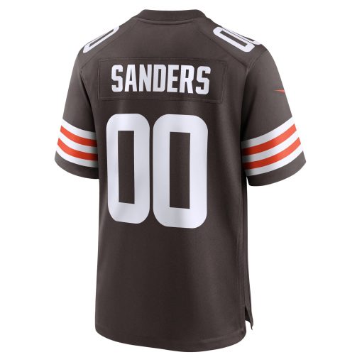 Shedeur Sanders Cleveland Browns Nike 2025 NFL Draft Game Jersey – Brown - Image 3