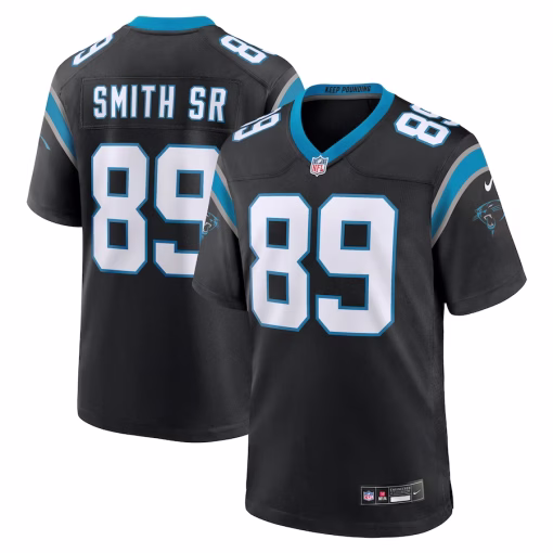 Steve Smith Sr. Carolina Panthers Nike Retired Player Game Jersey – Black