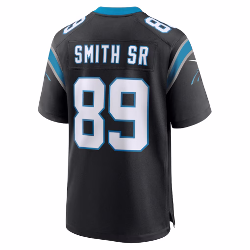 Steve Smith Sr. Carolina Panthers Nike Retired Player Game Jersey – Black - Image 3