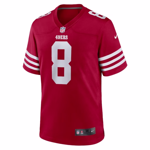 Steve Young San Francisco 49ers Nike Retired Player Game Jersey – Scarlet - Image 2