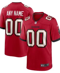 Nike Tampa Bay Buccaneers Custom Game Jersey – Red