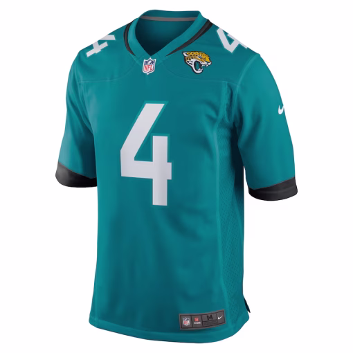 Tank Bigsby Jacksonville Jaguars Nike Game Jersey – Teal - Image 2