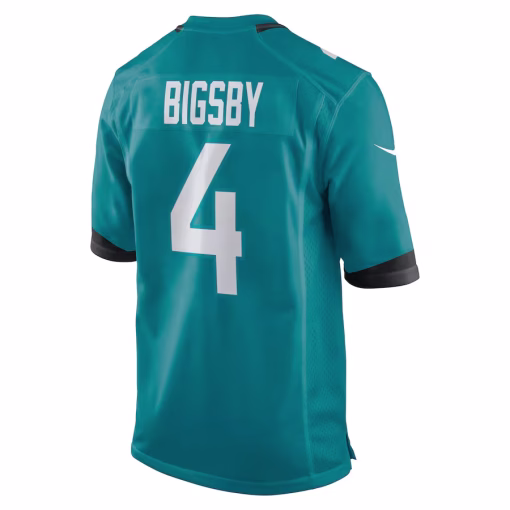 Tank Bigsby Jacksonville Jaguars Nike Game Jersey – Teal - Image 3