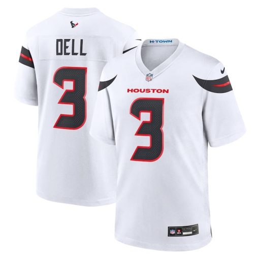 Tank Dell Houston Texans Nike Game Jersey – White