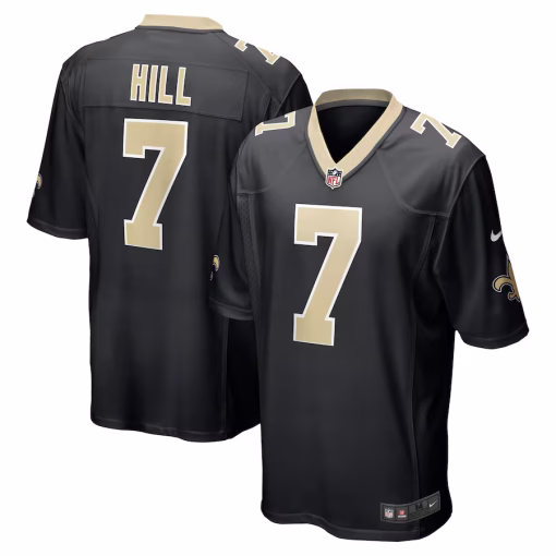 Taysom Hill New Orleans Saints Nike Game Jersey – Black